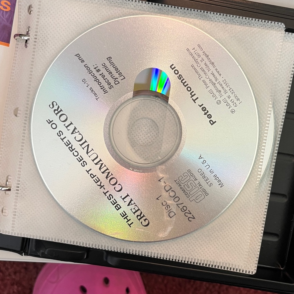 Peter Thomson Great Communicators System - Purple Audio Program - Picture 8 of 11